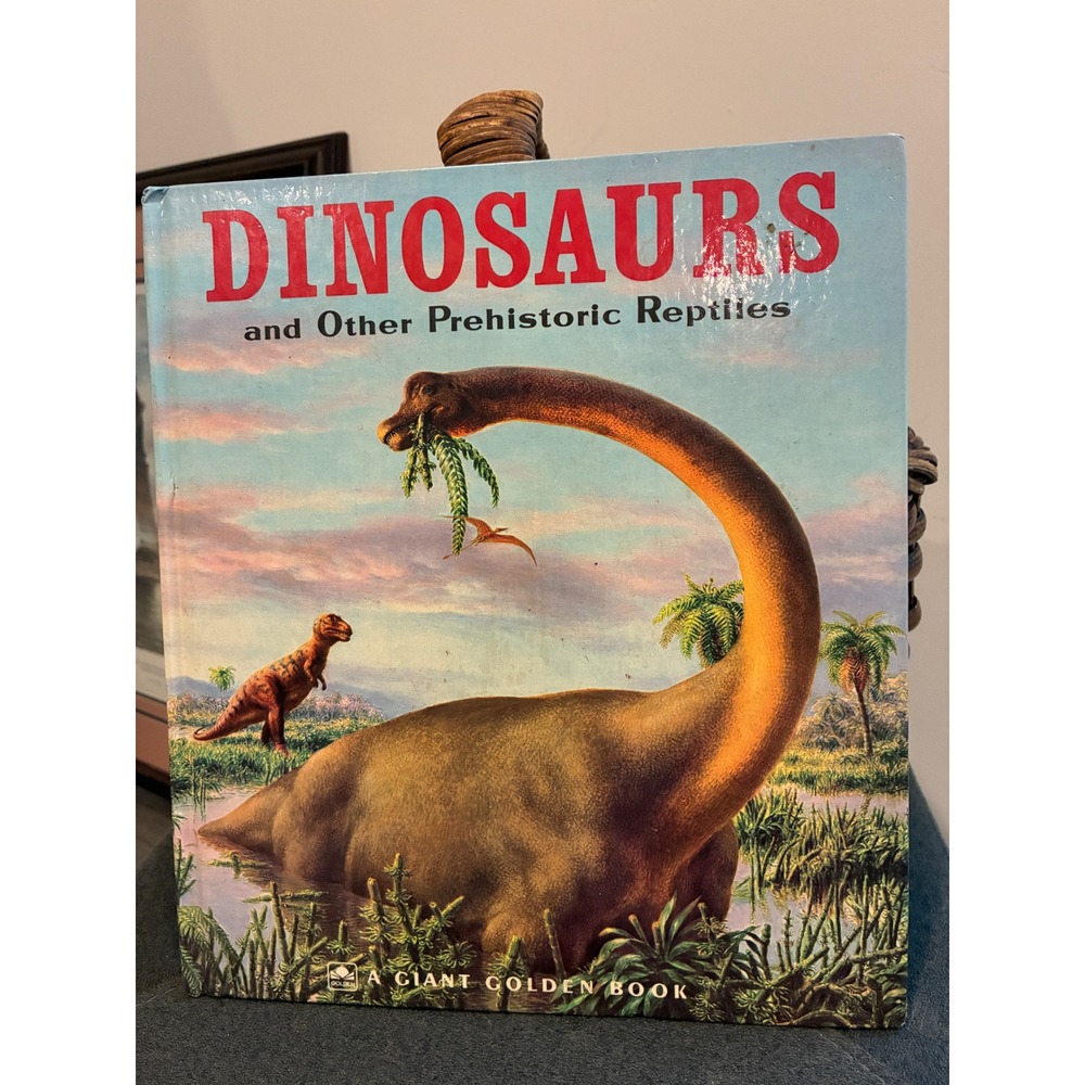 Giant Golden Book of Dinosaurs Jane Werner Watson Zallinger 1981 Vintage